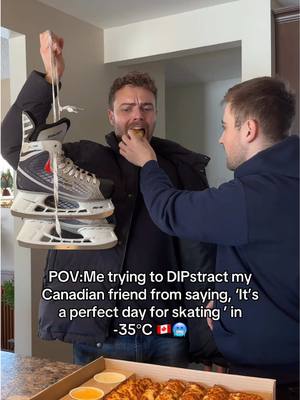 A post by @makhnachov on TikTok caption: Do you have Canadian friends who don't mind the cold ? @Wyatt @dina @Carla S I KNOW you need a Dipstraction right now!   Tag your friends and show me your ultimate Dipstraction moment! #Dipstraction #BigDipper  #nowavailable #PizzaHutCanada @Pizza Hut 