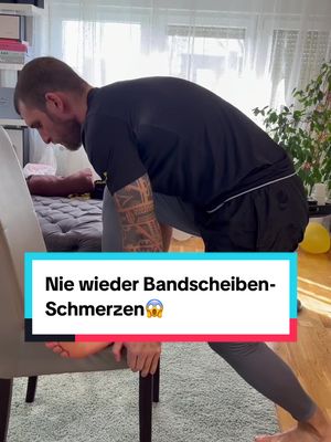 A post by @mr_high_level on TikTok caption: Nie wieder Bandscheiben-Schmerzen😱#stress #druck #schmerzfrei #bandscheinvorfall #painrelief 