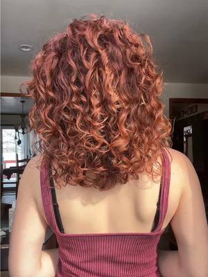 A post by @meganciafre on TikTok caption: If only it happened this quickly lol #curly #curlygirl 