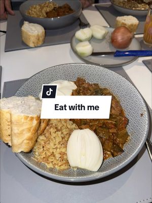 A post by @sevda.ela on TikTok caption: Yes yes Ela likes it! She ate it all and had seconds! #eatwithme Will post recipe later going to walk Rocco now 💗🫶