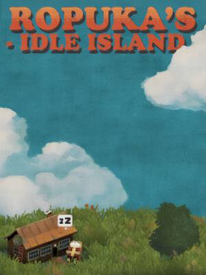 A post by @wholesomegames on TikTok caption: Ropuka's Idle Island is a "playable sticker" for your desktop. "Focus on work or fun while the little frog tends to his garden." #cozygames #idlegame #cozygaming