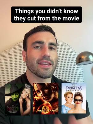 A post by @heartthrobert on TikTok caption: Things that were in the book but cut from the movie #BookTok #wicked #elphaba #hungergames 