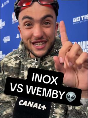 A post by @canalplussport on TikTok caption: Et il n’a pas dit l’Everest ! 🗻😏#sportstiktok #NBA #INOXTAG #wemby 