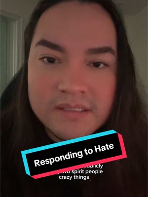 A post by @ohkairyn on TikTok caption: fck around and find out, but also I don’t want them to turn me into this person 😣 #queer #twospirit 