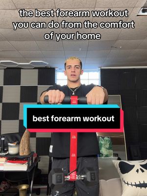 A post by @yazzyyfit on TikTok caption: big juicy forearms and grip strength are very are important for your physique so don’t skip them #forearmworkout #athomeworkout #forearmstrengthener #gripstrength #fitbeast 