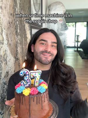 A post by @mattloveshair on TikTok caption: hbd to me i guess 🎂