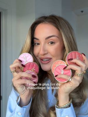 A post by @diaryofisabelle on TikTok caption: les nouveaux make me blush bold blushes de @YSL Beauty restent toute la journée et floutent mes pores + J’ADORE les teintes! dispo chez @sephoracanada #ysl_partner #yslblush