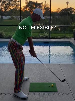 A post by @golfpantsman on TikTok caption: Learn to turn! #golftips 