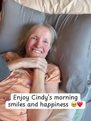 A post by @kileydelia on TikTok caption: This is how our mornings usually go, dementia patients can be difficult to care for and when theyre agitated their emotions come out and can sometimes be mean to the caregiver. I am lucky enough that these are my mornings🫶🏼🫶🏼 We are usually always laughing and smiling 🩷😊 She makes my sad days happy and I like to think while she cant verbally thank me she says it with her eyes 🫶🏼 I literally look forward to getting up with her and laughing 😂 #fyp #caregiverlife #caregiver #foryoupage #dementiaawareness #dementiacare #dementia #dementiasucks #dementiacaregiver #goodmorning #family #viraltiktok #viralvideo #happy 