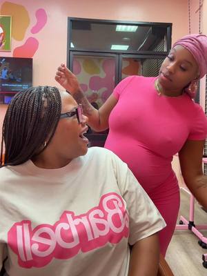 A post by @tookiedidit_ on TikTok caption: 40$ pshhhhhhh lol #tookiedidit #labraider #fyp #labraids #braids #hair #hairstyles #hairtransformation #hairgoals #braidstyles #braiders #braidedhairstyles #explorepage #trending #blackbraider #bundles #clientreaction #feedinbraids #dayinmylife #40dollars 