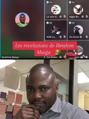 A post by @zelani227 on TikTok caption: #duet with @Prince officiel54 #greenscreen Le Camarade Ibrahim Maiga explique…….