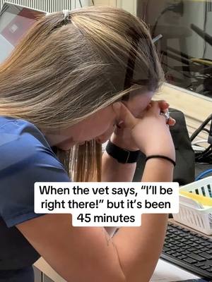 A post by @allstarveterinaryclinic on TikTok caption: The clinic hasn’t been the same since 😔 #veterinarian #vetmed #vettech #veterinarylife #vetclinic 