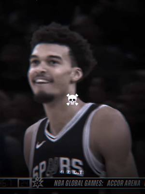 A post by @kuzedits on TikTok caption: Wemby in Paris 💀#NBA#basketball#edit#viral#foryou#fyp 