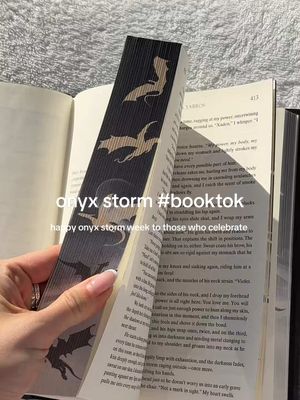 A post by @elle_kae on TikTok caption: pre-ordered in september and just arrived today! #BookTok #fourthwing #onyxstorm 