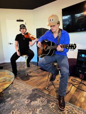 A post by @hudsonwestbrookmusic on TikTok caption: If house again had some fiddle… #hudsonwestbrook #countrymusic #newmusic 