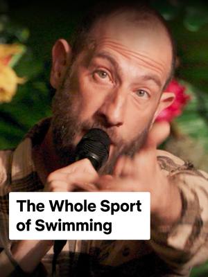 A post by @netflixisajoke on TikTok caption: Do it dumb #AriShaffir #standup #standupcomedy #netflix #netflixisajoke #men #women #sports #swimming #athlete #tips #relatable