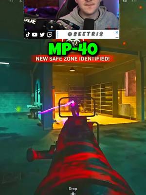 A post by @8eetris on TikTok caption: The MP-P40 Is HERE 🤣🔥⁉️#cod #callofduty #blackops6 #warzone2 #warzone #rebirthisland #tiktoklivegamingpartner 