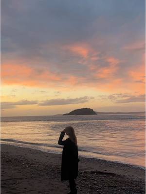 A post by @saraavara22 on TikTok caption: the most beautiful view #fyp #foryou #foryoupage #deceptionpass #seattle #Hiking #beach #beachview #beachsunset #sunset 