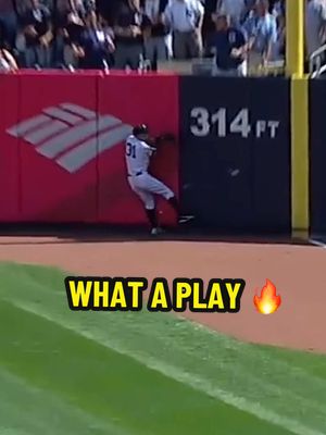 A post by @yankees on TikTok caption: What a play from the Hall of Famer 🔥 #yankees #MLB #halloffame #tbt #throwback #ichiro #ichirosuzuki 