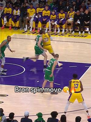 A post by @houseofhighlights on TikTok caption: Insane. 😮‍💨 #NBA #bball #basketball #hoops #lakers #celtics #lebron 