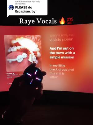 A post by @jvnik_ on TikTok caption: Antwort auf @milo Which Song You Wanna Hear Next? #raye #escapism #070shake #my21stcenturyblues #popmusic #british  #rawvocals #Acapella #isolatedvocals #stemplayer #musically #lyrics_songs #lyricsmusic #vocals #vocalsonly #tikmusic #musictok #fyp #foru #viral_video #viralvideos #trendingvideo 