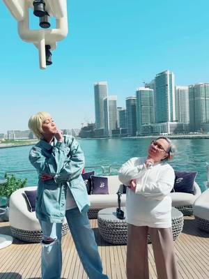A post by @unkabogableviceganda on TikTok caption: Dancin with the mowderrrrr!!!! #fyp #ViceGanda #bumblebeedance #Dubai 