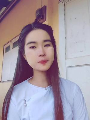 A post by @myatthinkhaing953 on TikTok caption: မနေ့ကကျင့်တာဒီနေ့ထိတောင်သေချာမရသေး🤌🥹