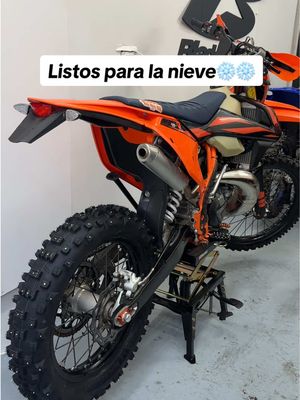 A post by @erickmotard on TikTok caption: Espero que funcione🤞🏼🤞🏼 #ktm #enduro #motocross #motonieve #snow 