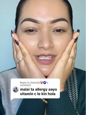 A post by @saabeauty on TikTok caption: Replying to @Ashmita❤️‍🩹🧿   Vitamin C  #makeupartist #saabeautystudio #fyp #skincare #skincareroutine #vitaminc #vitamincserum 