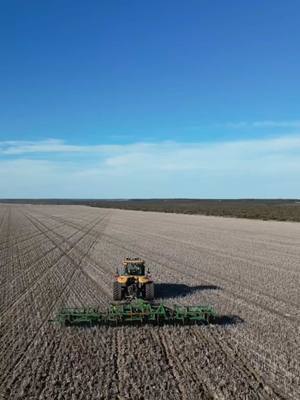 A post by @georginasammut4 on TikTok caption: #onthisday #MT865E #womaninag #girlswhofarm #drone #video #fyp #australia #deepripping #challenger #tratters #twintrack #downunder #dji 