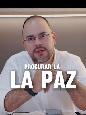 A post by @juanpablolerman on TikTok caption: No te acostumbres a vivir en guerra 🤺 El que procura La Paz encuentra la Felicidad! . . . . Mira el video completo en YouTube/Juan Pablo Lerman/ALCANZANDO LA BENDICIÓN DE DIOS