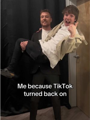 A post by @karljacobs on TikTok caption: I love you @MrBeast forever and ever :D @Nolan Hansen 