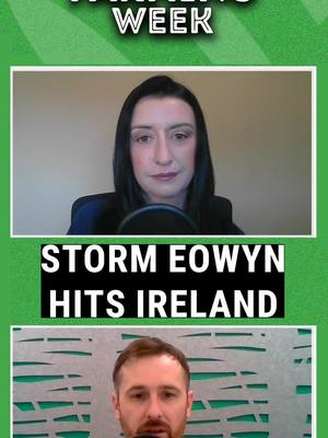 A post by @agriland.ie on TikTok caption: Storm Éowyn damage impacts on 560,000 homes, farms and businesses Catch up on the latest in Irish agriculture with The Farming Week podcast. Listen & Follow wherever you get your podcasts.