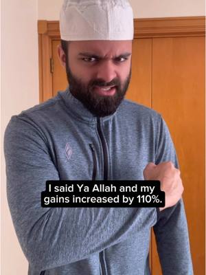 A post by @captain.halal on TikTok caption: Something Did Increase By 110% 😂 #muslim #muslimtiktok #islam #arab #desi #viral #tiktok #fyp #foryou #foryoupage 