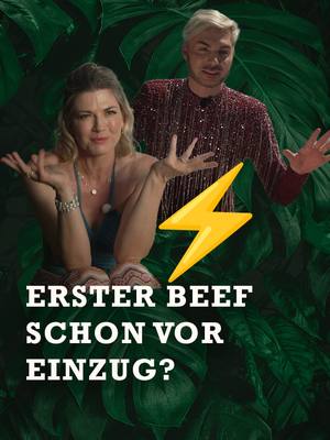 A post by @ichbineinstar.de on TikTok caption: Beef bei Sam und Nina noch vor Staffelstart? Na das geht ja schon gut los! 🙈 #IBES #whattowatch #RTLPlus #IBESBTS #RTL