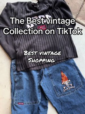 A post by @cyrilroypalmer on TikTok caption: The best vintage collection on TikTok #fashiontiktok #shoppinghaul #vintage #fyp 