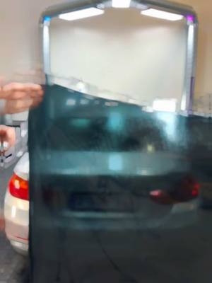 A post by @bcsignature on TikTok caption: Wraptint is the next level in windowtinting 😎 ✅no visible rear window defroster lines ✅no dot matrix ✅factory look ✅maximum UV-heat reflection  Only @ BC Signature