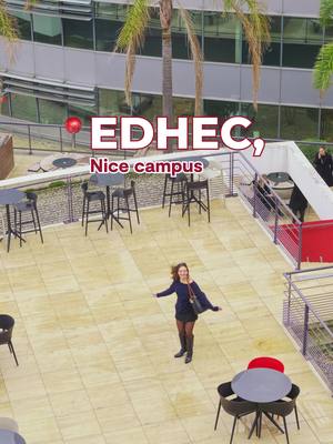 A post by @edhec_businessschool on TikTok caption: That unforgettable moment when you step onto the EDHEC campus 🤩✨ #EDHEC #feeling