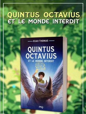 A post by @pocket_jeunesse on TikTok caption: Découvre ton pouvoir. Réveille ta magie. ✨️ 
 Quintus Octavius et le monde interdit, le premier tome de la nouvelle série de fantasy de Kiah Thomas, est déjà disponible en librairie ! #pkj #pocketjeunesse #BookTok