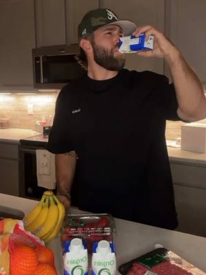 A post by @tatesweatt1 on TikTok caption: #OrgainPartner My weekly restock of @DrinkOrgain found at my favorite grocery store @Kroger! Orgain is the most essential item to fuel my gains at the gym #ad