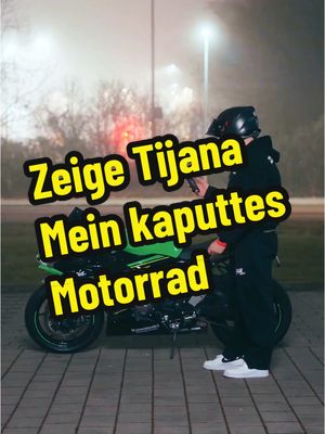 A post by @alexninja636 on TikTok caption: Ich zeige @Tijana meine schäden am bike