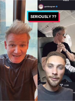 A post by @gordonramsayofficial on TikTok caption: #duet with @georainbolt Bro….seriously ?!?