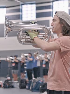 A post by @bluecoats on TikTok caption: It's good to be home 💙 Thanks for an amazing January Rehearsal Camp, Bluecoats!