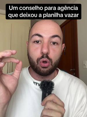 A post by @souopedromauricio on TikTok caption: Um conselho para agência que deixou a planilha vazar #influencers #influenciadores #influenciadora #influenciadoras #marketing #fofoca #polemica #fypシ゚ #fyp