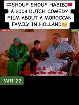 A post by @tatamocro on TikTok caption: 🇳🇱🇲🇦Shouf Shouf Habibi! is a 2004 Dutch comedy film. The film follows a Moroccan family that tries to find their way in Dutch society.🤗 💚❤️The movie became one of the most successful Dutch comedy productions ever. Reactions from the Moroccan-Dutch community were mixed: on one side, Moroccan youths claimed the movie, comparing themselves to the main characters; on the other side, the movie was criticized for being stereotypical and giving an overall negative impression of Moroccan-Dutch families.😲 • #shoufshoufhabibi #hushhushbaby #vpro #npo #morocco #amazigh #pourtoi #fördig #fürdich #لك #maroc #fyp #foryou #foryoupage #voorjou #fypage #fypシ #fy #tatamocro #spain #arab #perte #parati #belgie #vlaams #اكسبلور🇲🇦✌🏼🇳🇱