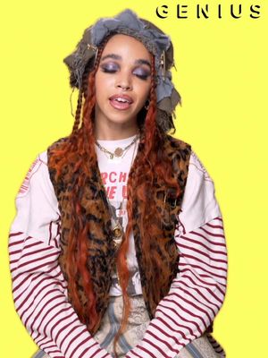 A post by @genius on TikTok caption: in honor of @FKA twigs dropping her new album 'eusexua' 💿 we had to throw it back to when she stopped by #verified to breakdown her song "home with you" 🎶 #genius #fkatwigs #eusexua #homewithyou #lyrics #viralmusic #musictok #newmusic #fkatwigseusexua  #magdalene 