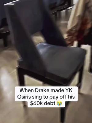 A post by @music.avenue_ on TikTok caption: 😂drake made him sing 🙌🏽#live #performance #fyp 