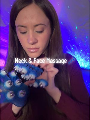 A post by @safespaceasmr on TikTok caption: Neck & face massage for tension relief and relaxation🥰 #asmr #asmrsounds #asmrvideo #asmrroleplay #fyp 