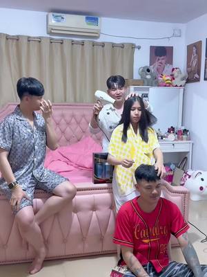 A post by @makara7777x on TikTok caption: តើបងប្អូនណាខ្លះចង់បានសរសៃសក់បែបនេះ 😍@ឡែន ឡែន @អូន ធារី @Long Rada អ៊ូហូ 