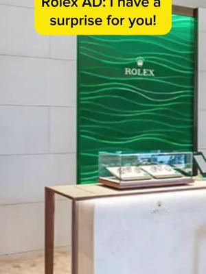 A post by @watchesbygamzo on TikTok caption: Surprise! #rolex #watches #rolexwatch #luxurywatches #watch 